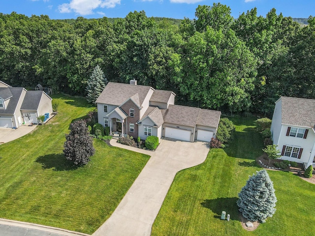 7853 Clydesdale Ave, Kalamazoo, MI 49009 - view from above of property
