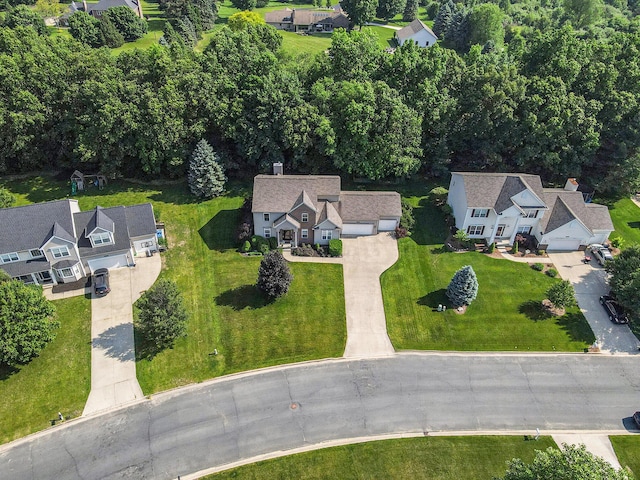 7853 Clydesdale Ave, Kalamazoo, MI 49009 - aerial perspective of suburban area