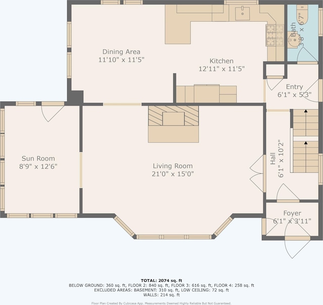 1002 Benjamin Ave SE, Grand Rapids, MI 49506 - view of floor plan / room layout