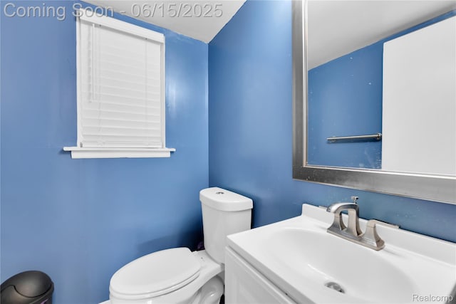 29464 Marshall St, Southfield, MI 48076 - half bathroom with toilet and vanity