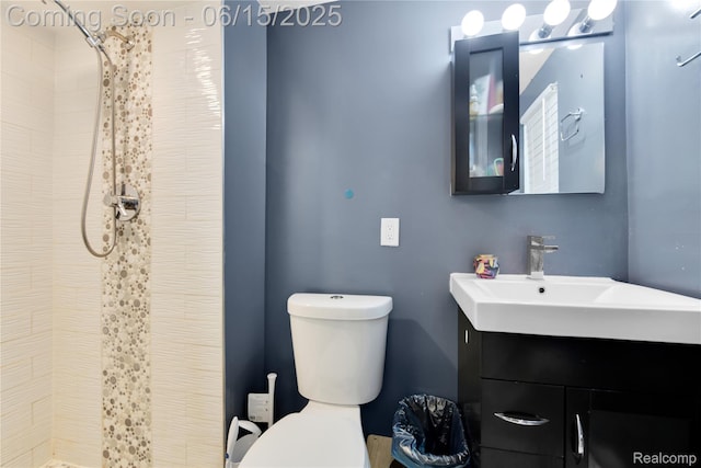 29464 Marshall St, Southfield, MI 48076 - full bathroom with a tile shower and vanity