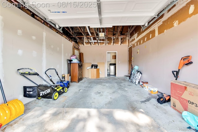 29464 Marshall St, Southfield, MI 48076 - garage with a garage door opener