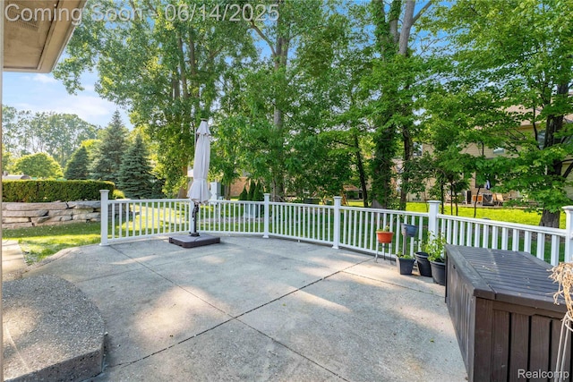 13563 Trotters Ln, Sterling Heights, MI 48313 - view of patio / terrace