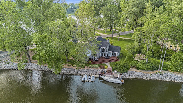 1415 Blackhawk Trl, Benton Harbor, MI 49022 - view of subject property featuring a large body of water