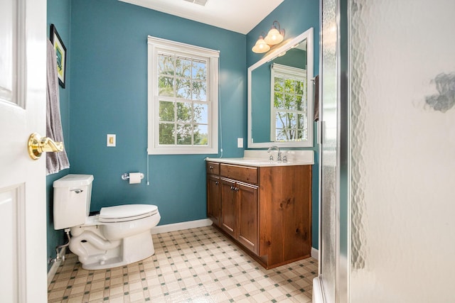 1415 Blackhawk Trl, Benton Harbor, MI 49022 - full bathroom featuring vanity and tile patterned floors