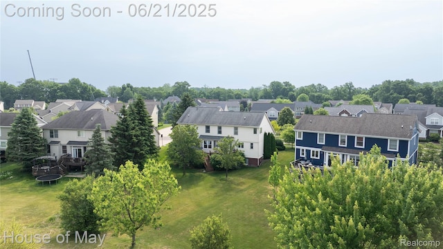 1768 Carriage Hl, Commerce Twp, MI 48382 - aerial view of residential area