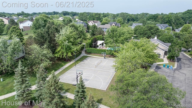 1768 Carriage Hl, Commerce Twp, MI 48382 - aerial perspective of suburban area