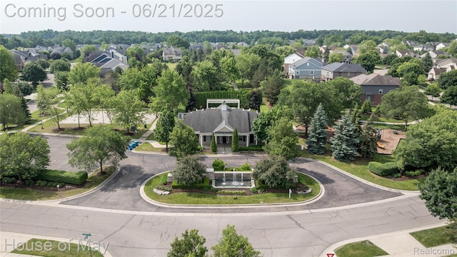 1768 Carriage Hl, Commerce Twp, MI 48382 - aerial perspective of suburban area