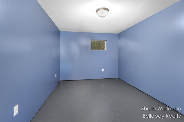 1725 Ottawa Trl, Hastings, MI 49058 - spare room featuring concrete flooring