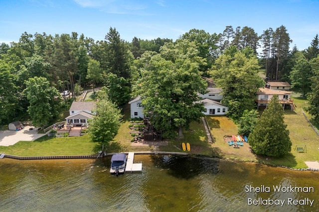 1725 Ottawa Trl, Hastings, MI 49058 - view of property location featuring a large body of water