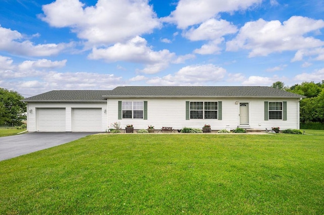 66291 M-62, Edwardsburg, MI 49112 - single story home featuring driveway, a garage, and a front yard