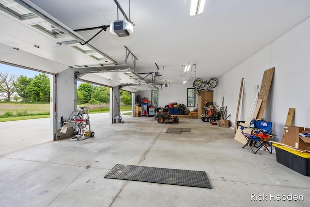 1153 S Edgar Rd, Mason, MI 48854 - garage with a garage door opener