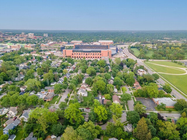 1307 Edgewood Ave, Ann Arbor, MI 48103 - aerial view