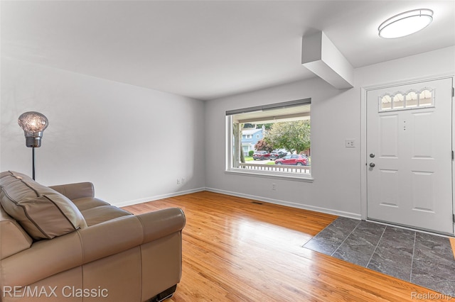 1915 Treadwell St, Westland, MI 48186 - foyer featuring wood finished floors and baseboards