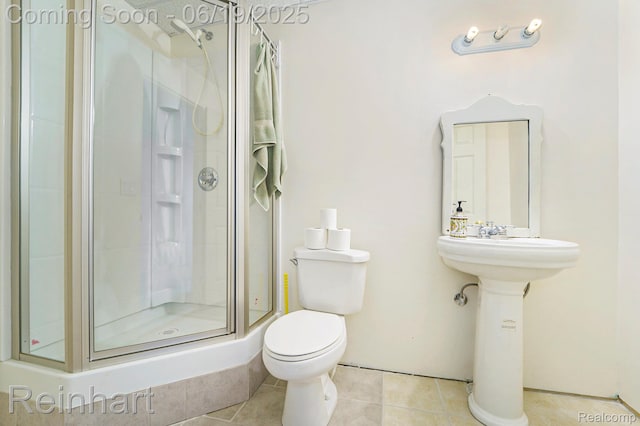 2032 Cameo Ct, Canton, MI 48187 - full bath featuring a stall shower and tile patterned floors