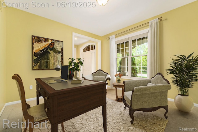 2032 Cameo Ct, Canton, MI 48187 - office featuring light colored carpet and baseboards