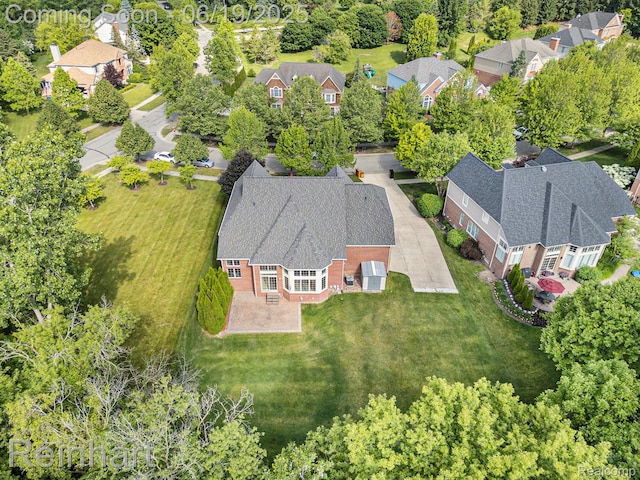 2032 Cameo Ct, Canton, MI 48187 - aerial view of residential area