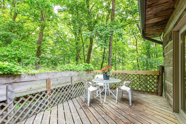 1874 Yeckley Rd, Hastings, MI 49058 - wooden deck with outdoor dining space
