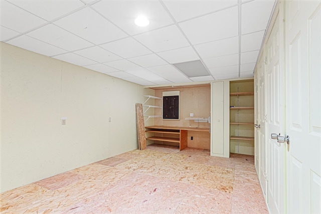 1874 Yeckley Rd, Hastings, MI 49058 - unfurnished living room with a paneled ceiling