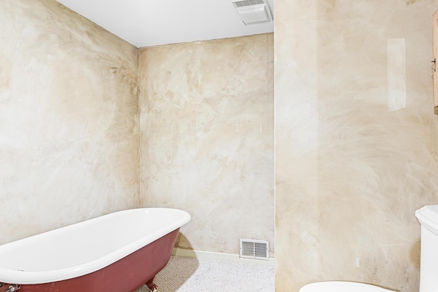 1874 Yeckley Rd, Hastings, MI 49058 - full bathroom featuring a freestanding bath and toilet