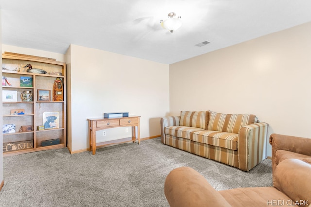 2973 Riley Ridge Rd, Holland, MI 49424 - living room featuring carpet floors and baseboards