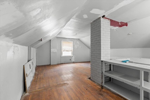 20192 Rogge St, Detroit, MI 48234 - bonus room featuring wood-type flooring and lofted ceiling