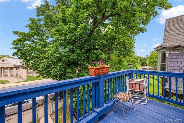 1769 W Warren Ave, Detroit, MI 48208 - view of wooden terrace