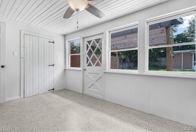 338 Cherry St, Blissfield, MI 49228 - view of unfurnished sunroom