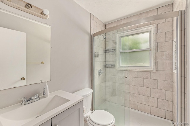 20846 Atlantic Ave, Warren, MI 48091 - bathroom featuring vanity and a stall shower