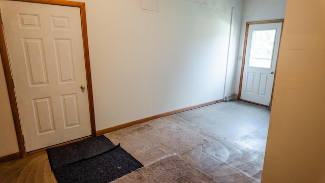 2250 Pray Rd, Charlotte, MI 48813 - foyer entrance with baseboards