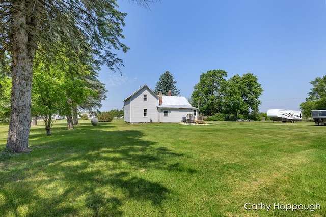 3119 S Hillman Rd, Sidney, MI 48885 - view of grassy yard