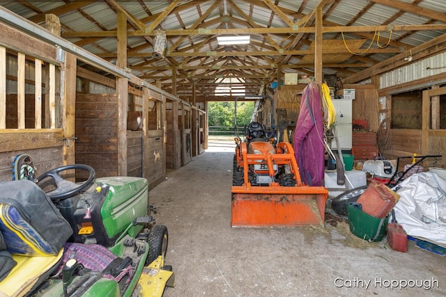 3119 S Hillman Rd, Sidney, MI 48885 - view of stable
