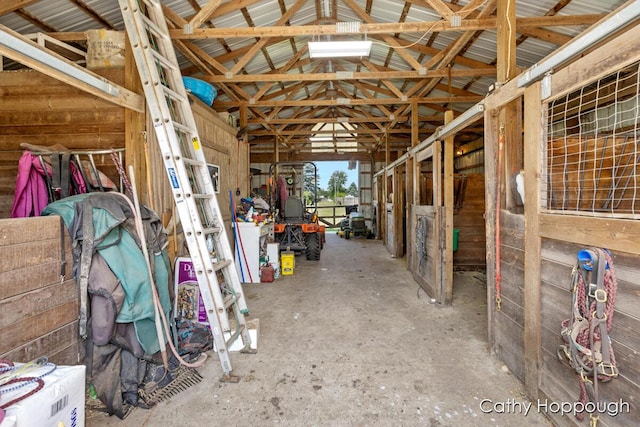 3119 S Hillman Rd, Sidney, MI 48885 - view of horse barn
