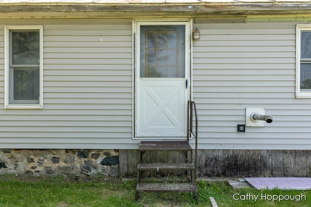 3119 S Hillman Rd, Sidney, MI 48885 - view of exterior entry