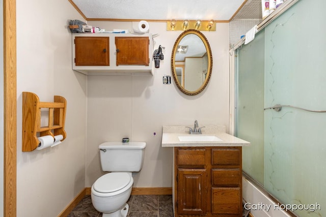3119 S Hillman Rd, Sidney, MI 48885 - bathroom with vanity and a shower