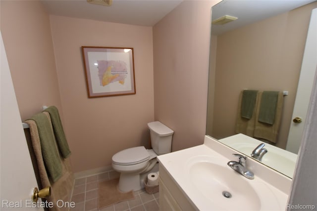 1350 Laurel Valley Dr, Waterford, MI 48327 - bathroom featuring vanity and tile patterned floors