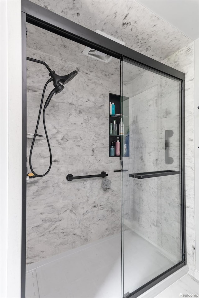 20551 Elwell Rd, Belleville, MI 48111 - bathroom featuring a shower stall