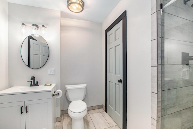6490 Island Lake Rd, Holland, MI 49423 - full bath with vanity and tiled shower