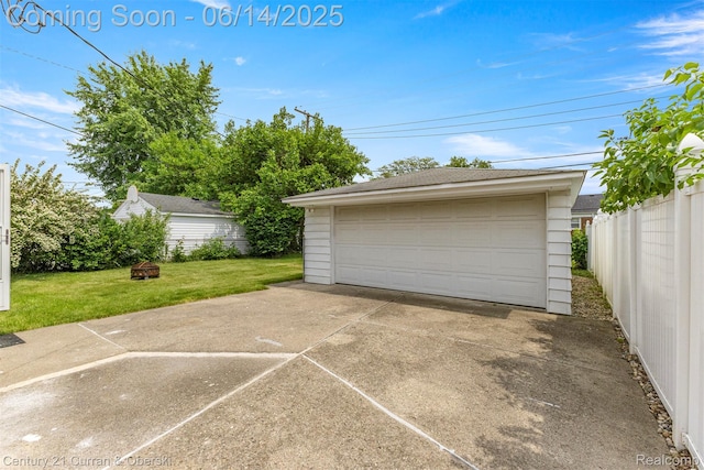 30345 Rush St, Garden City, MI 48135 - view of detached garage