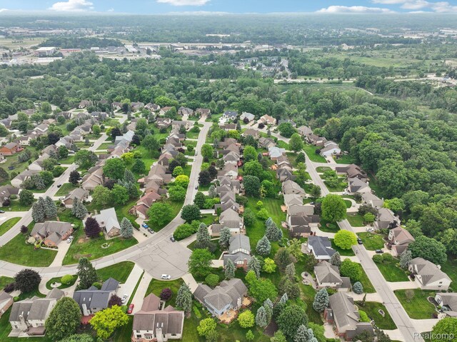2138 Kennedy Dr, Rochester Hills, MI 48309 - aerial perspective of suburban area