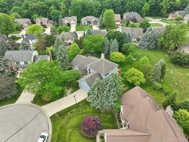 2138 Kennedy Dr, Rochester Hills, MI 48309 - aerial view of residential area