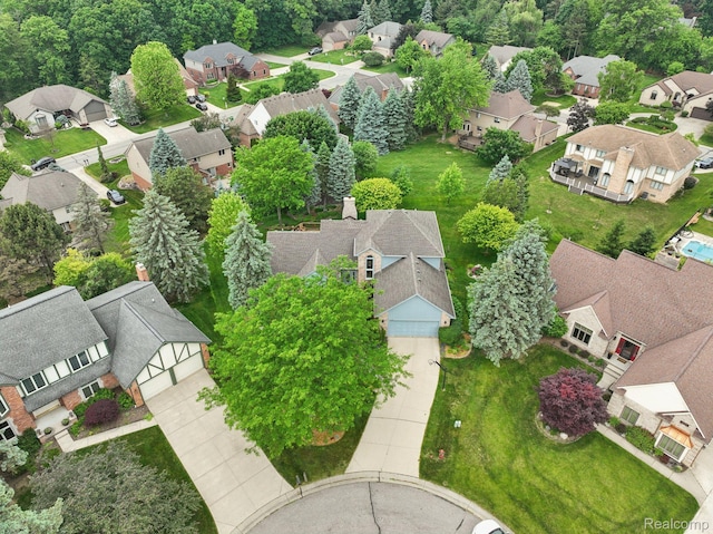 2138 Kennedy Dr, Rochester Hills, MI 48309 - aerial perspective of suburban area