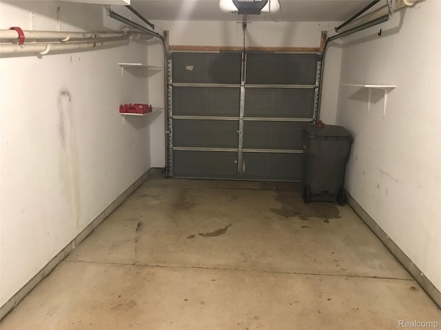 13635 Osborn Ave Unit 126, Dearborn, MI 48126 - garage featuring a garage door opener