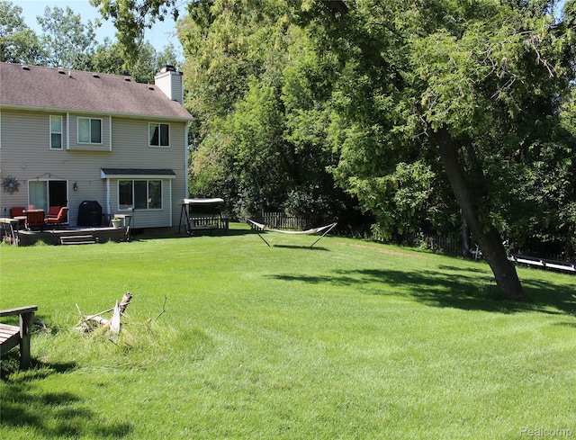 14361 Blue Heron Dr, Fenton, MI 48430 - view of yard