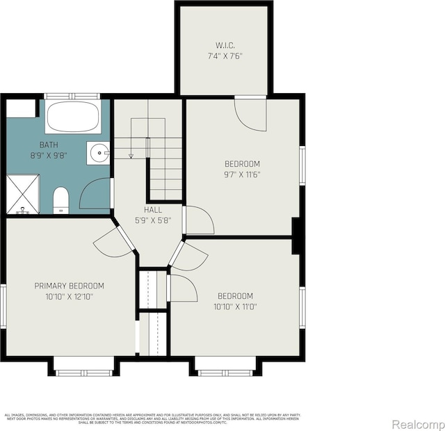 2934 Virginia Park St, Livonia, MI 48206 - view of property floor plan