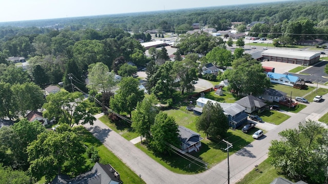 11469 Haven St, Clio, MI 48420 - aerial view of a heavily wooded area