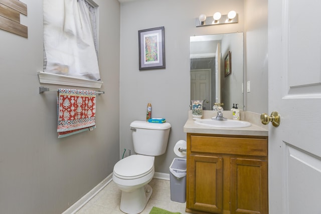 4315 Knollcrest Dr, Ann Arbor, MI 48108 - bathroom featuring vanity and tile patterned flooring
