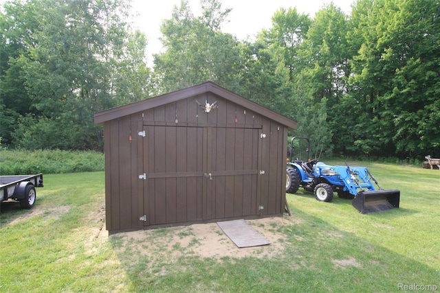 12850 E Rd, Burt, MI 48417 - view of shed