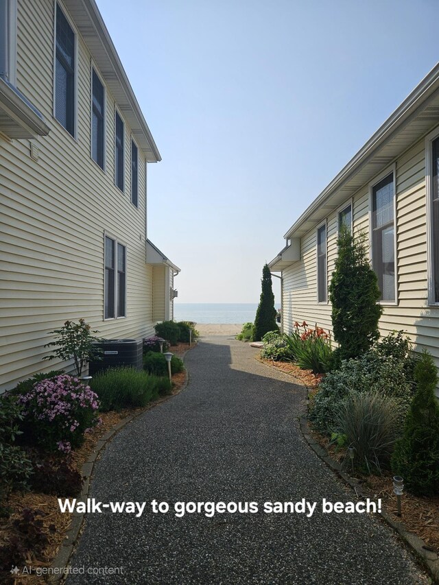 1005 W Lake St, Tawas City, MI 48763 - view of yard featuring a water view