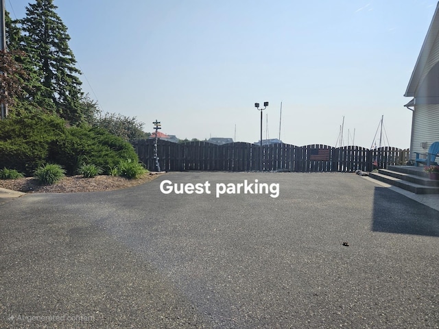 1005 W Lake St, Tawas City, MI 48763 - view of asphalt road